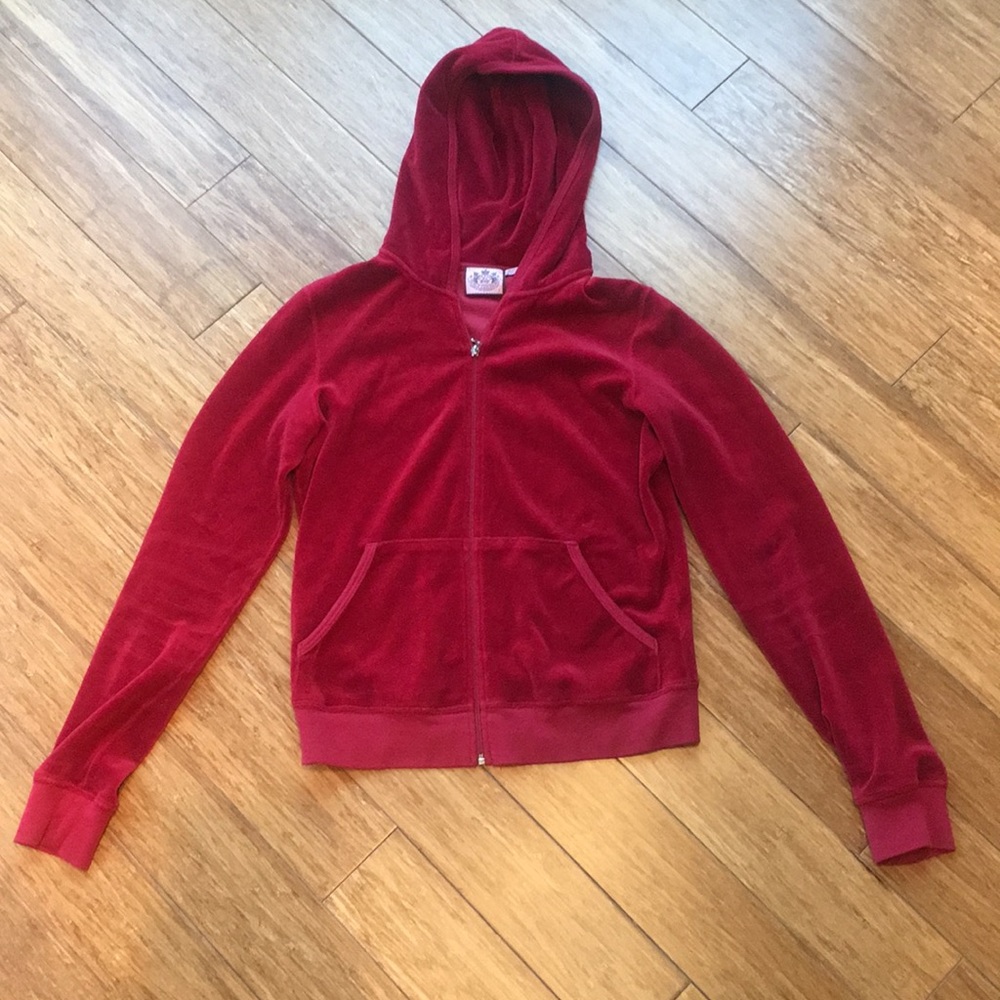 Juicy Velvet Red Jacket